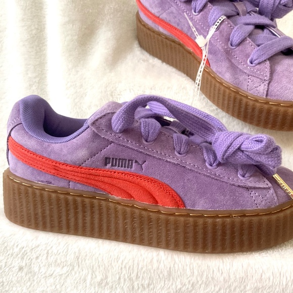 Puma Fenty Rihanna Platform Sneakers Suede Y2K Retro Creeper Size 7 - Picture 2 of 16